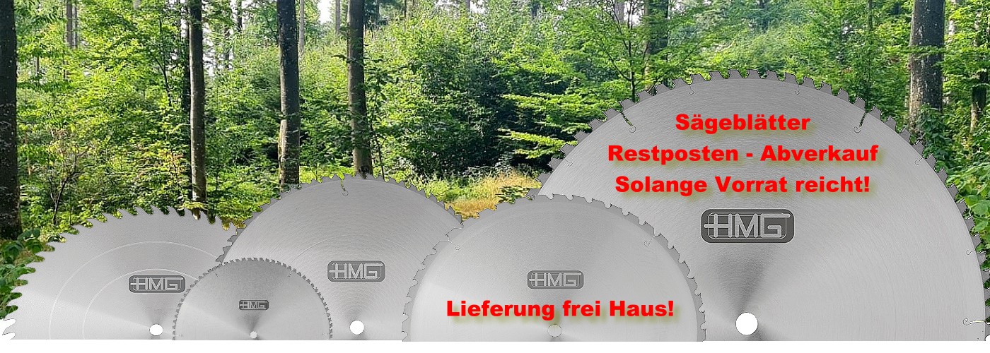 Sägeblätter Restposten Abverkauf