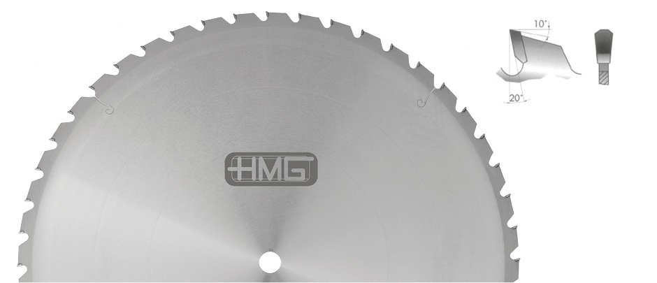 Hartmetall-Kreissägeblatt TZ-Trapezzahn nagelsicher 300