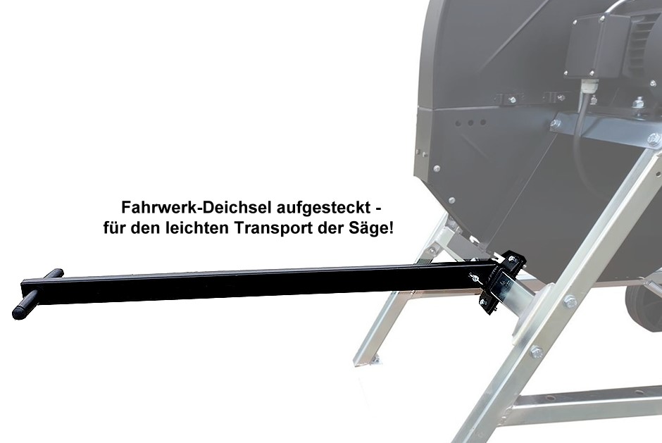 Fahrwerk-Deichsel Elektrisches Gerät