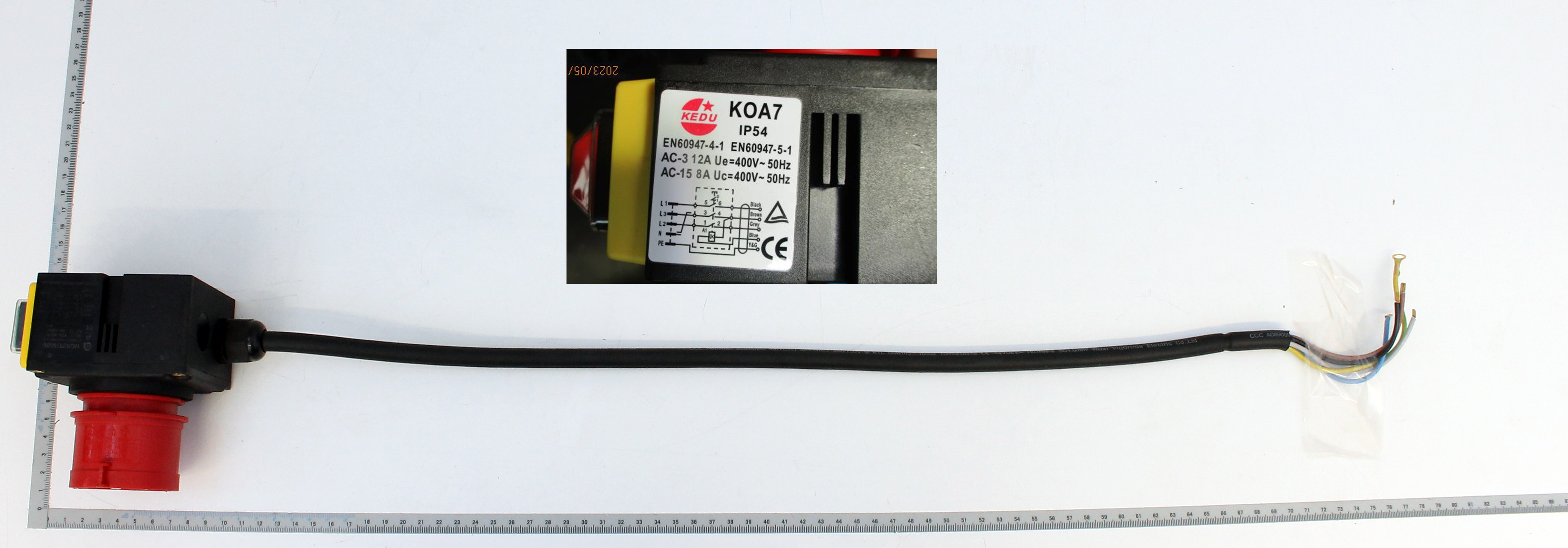 Schalter-Stecker-Kombination für HS 720 Schalter-Stecker-Kombination für HS 720